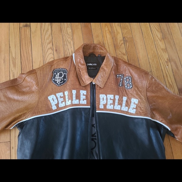Marc buchanan pelle pelle leather jacket